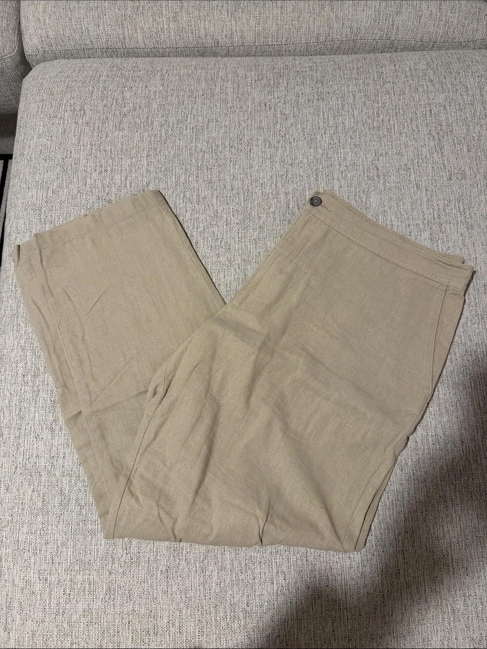 Marc Anthony Lightweight Khaki Beige Chinos